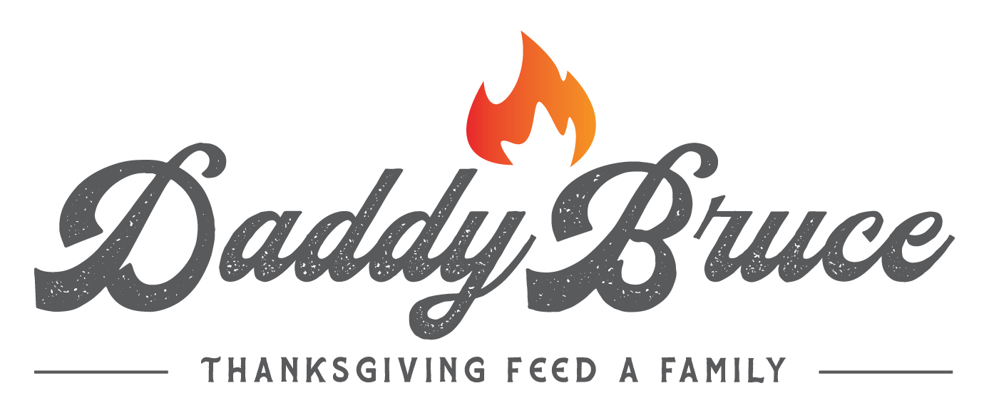 Daddy Bruce - Thanksgiving Feed a Family Logo