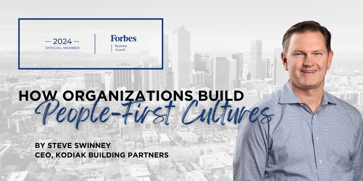 how organizations build people first cultures