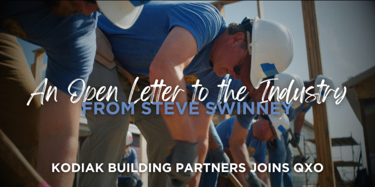 kodiak building partners qxo acquisition